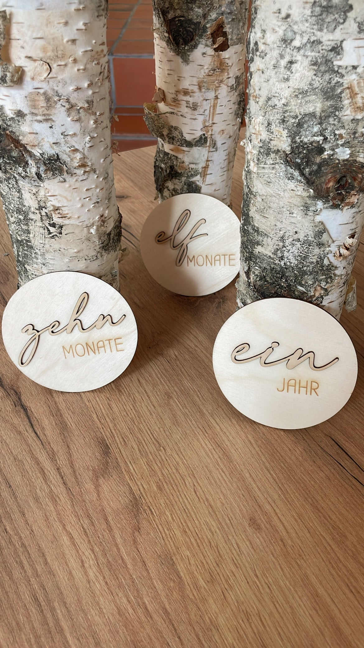 12 Meilensteinkarten - Mein erstes Jahr