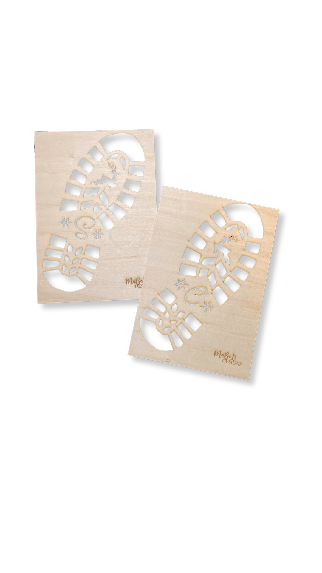 Fussabdruck Santa Claus