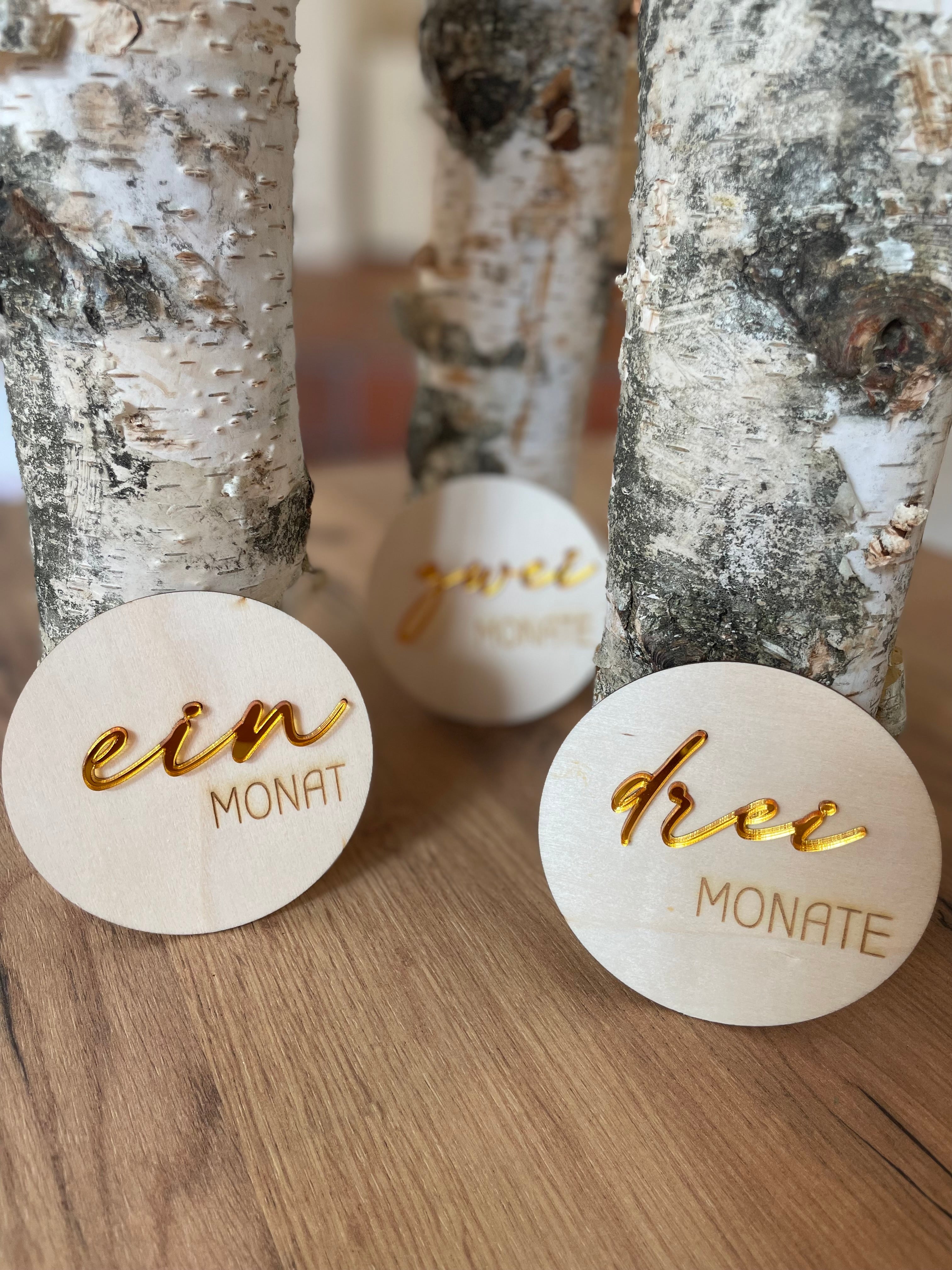 12 Meilensteinkarten - Mein erstes Jahr