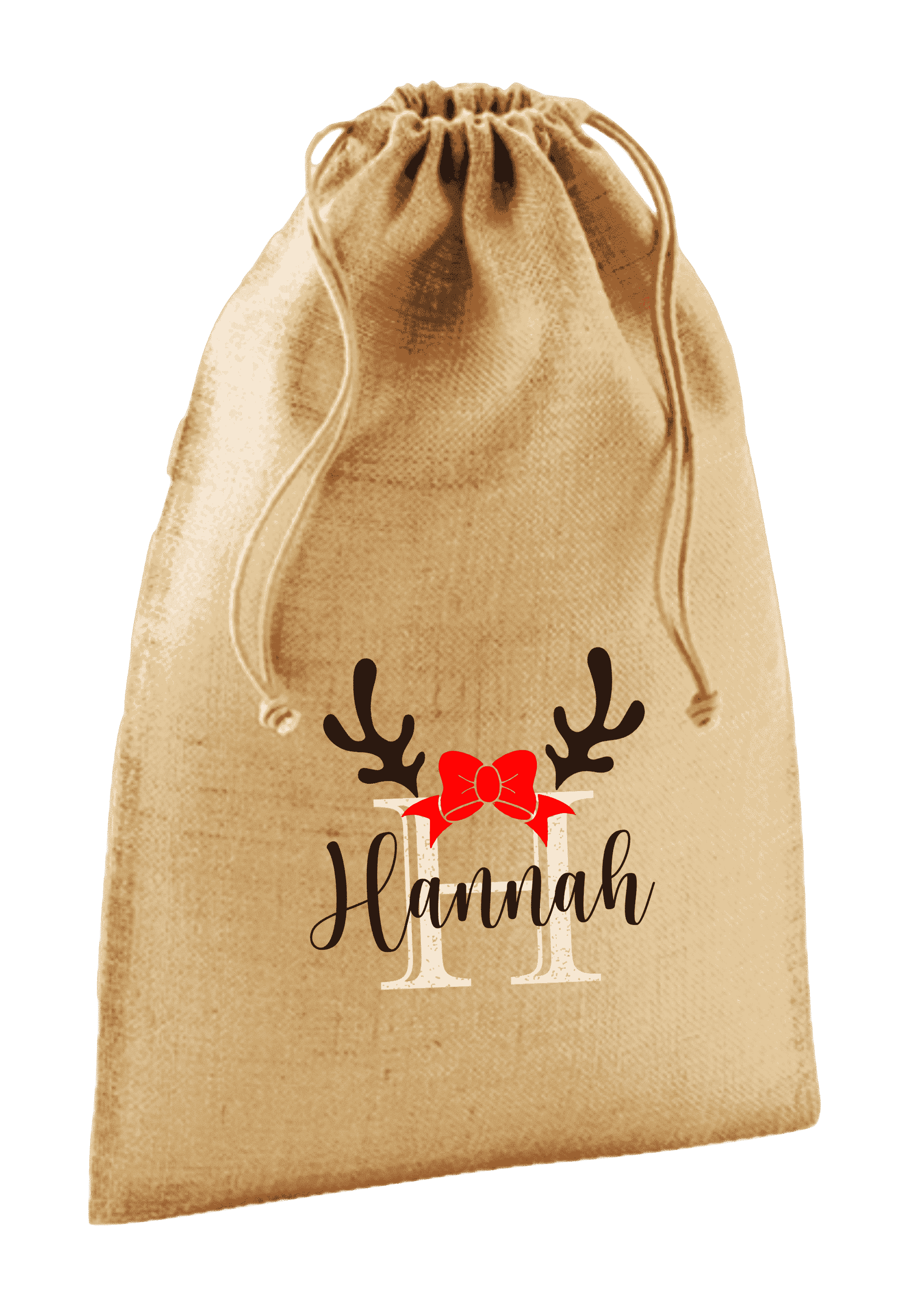 Jutesäckchen Hirsch