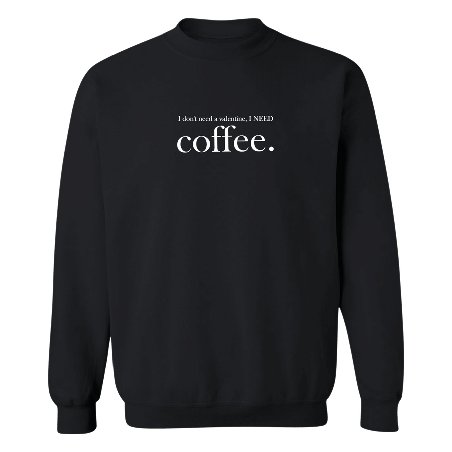 coffee. Sweater