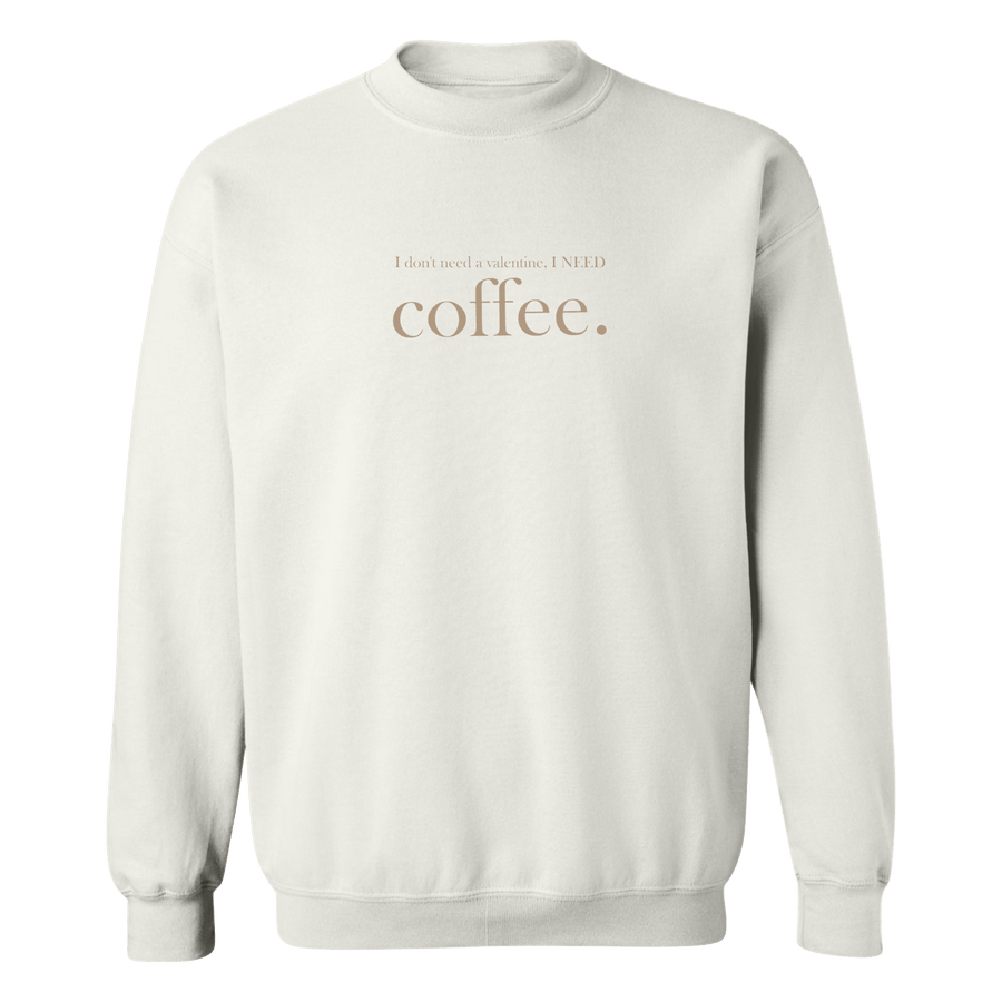 coffee. Sweater